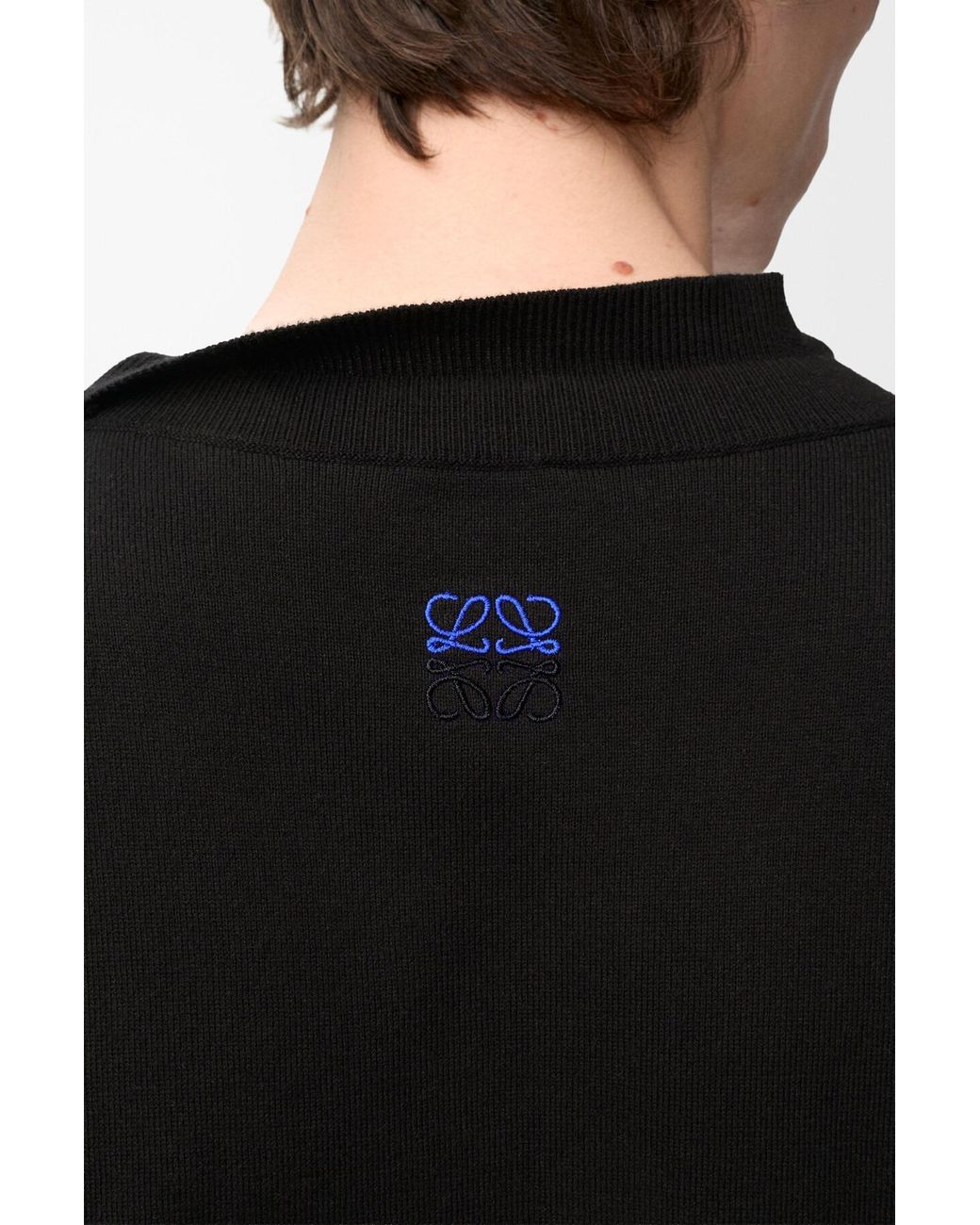 Loewe Black Short-Sleeved T-Shirt for men