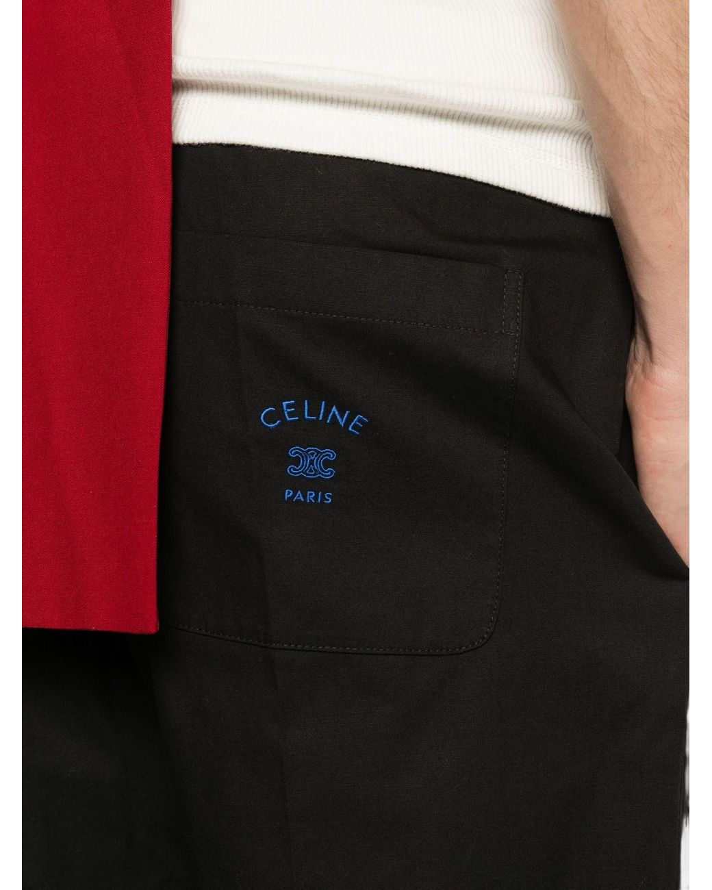 Céline Blue Trousers for men