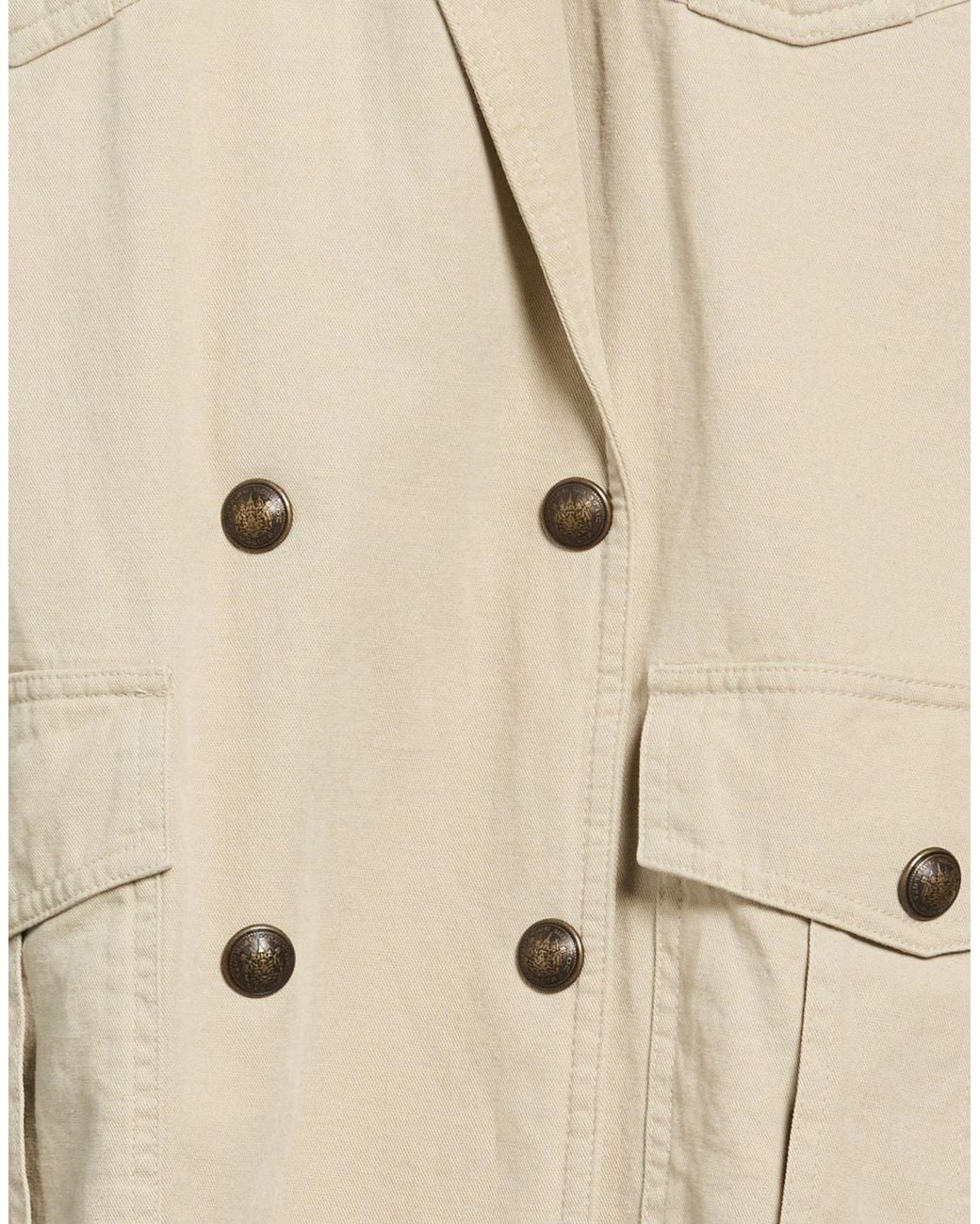 Isabel Marant Natural Lapel Utility Jacket