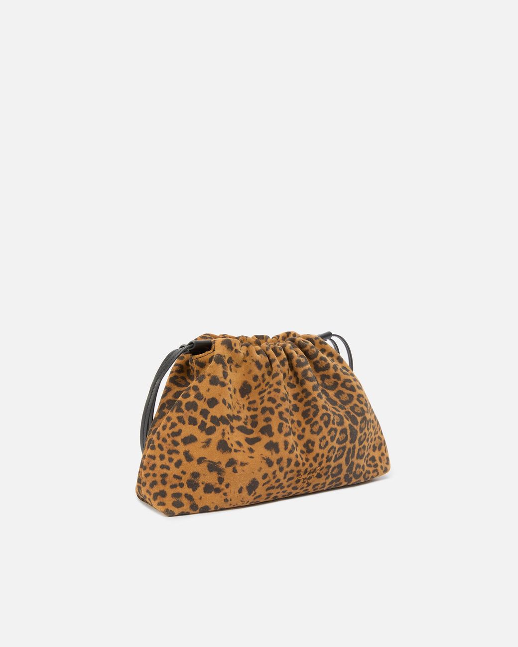 Pinko Brown Leopard Printed Mini Clutch Bag