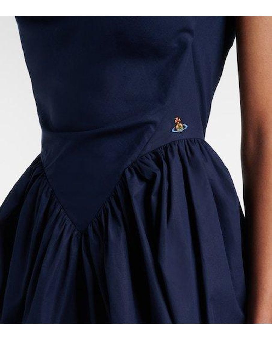 Vivienne Westwood Blue Sunday Cotton Minidress