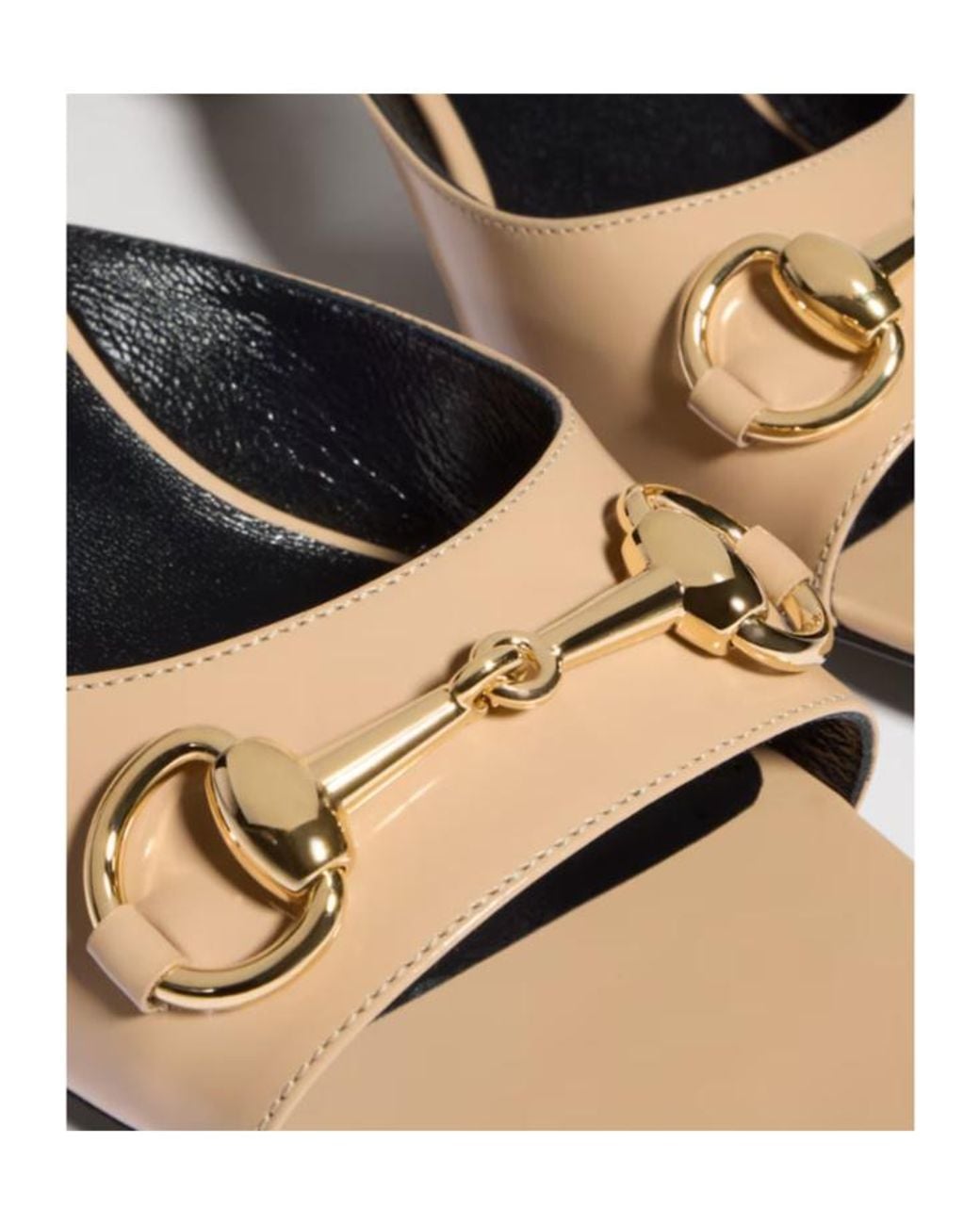 Gucci Natural Signora Slide Sandal