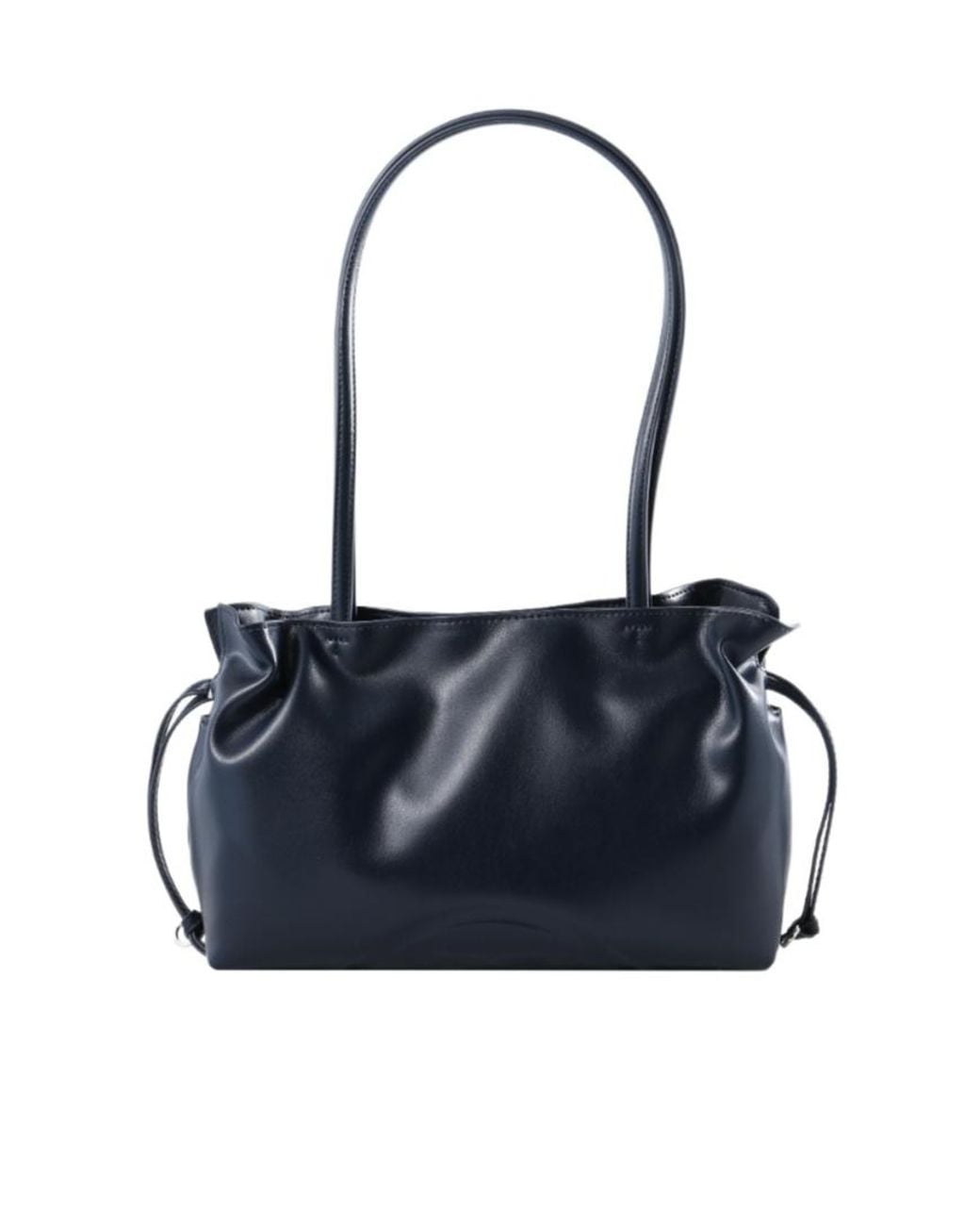 Tory Burch Black Ella Small Drawstring Tote Bag
