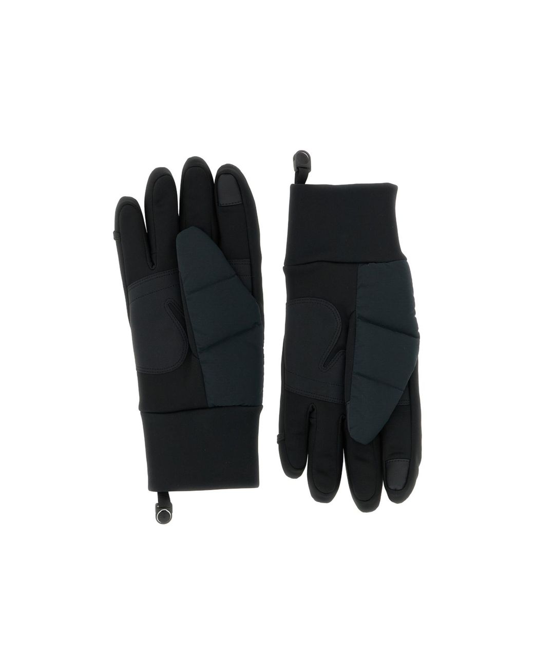 Canada Goose Black Lightweight Puffer Gloves for men