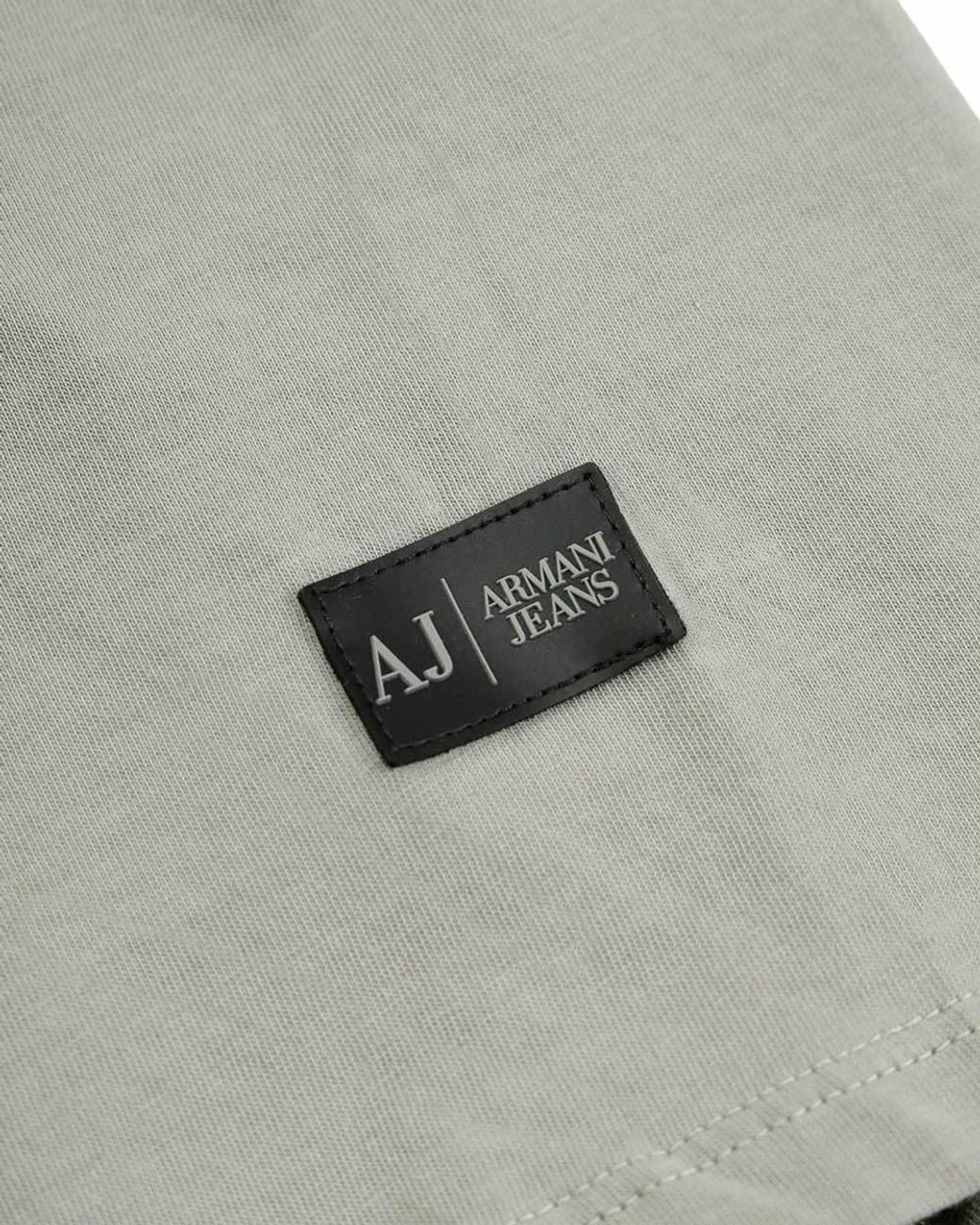 Armani Jeans Black Logo Polo Shirt for men