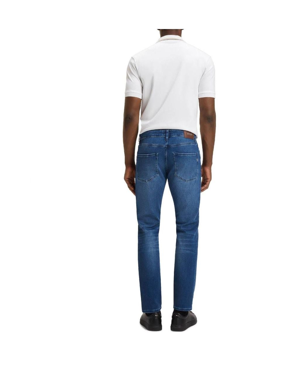 Boss Blue Slim-Fit Jeans for men