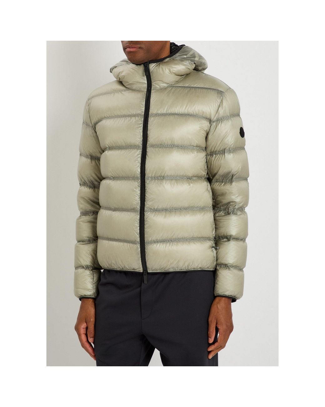 Moncler Green Simple Down Jacket for men