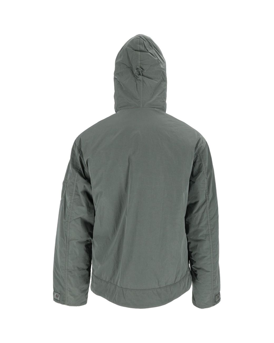 C P Company Green Zip Up Hooded Jacket for men