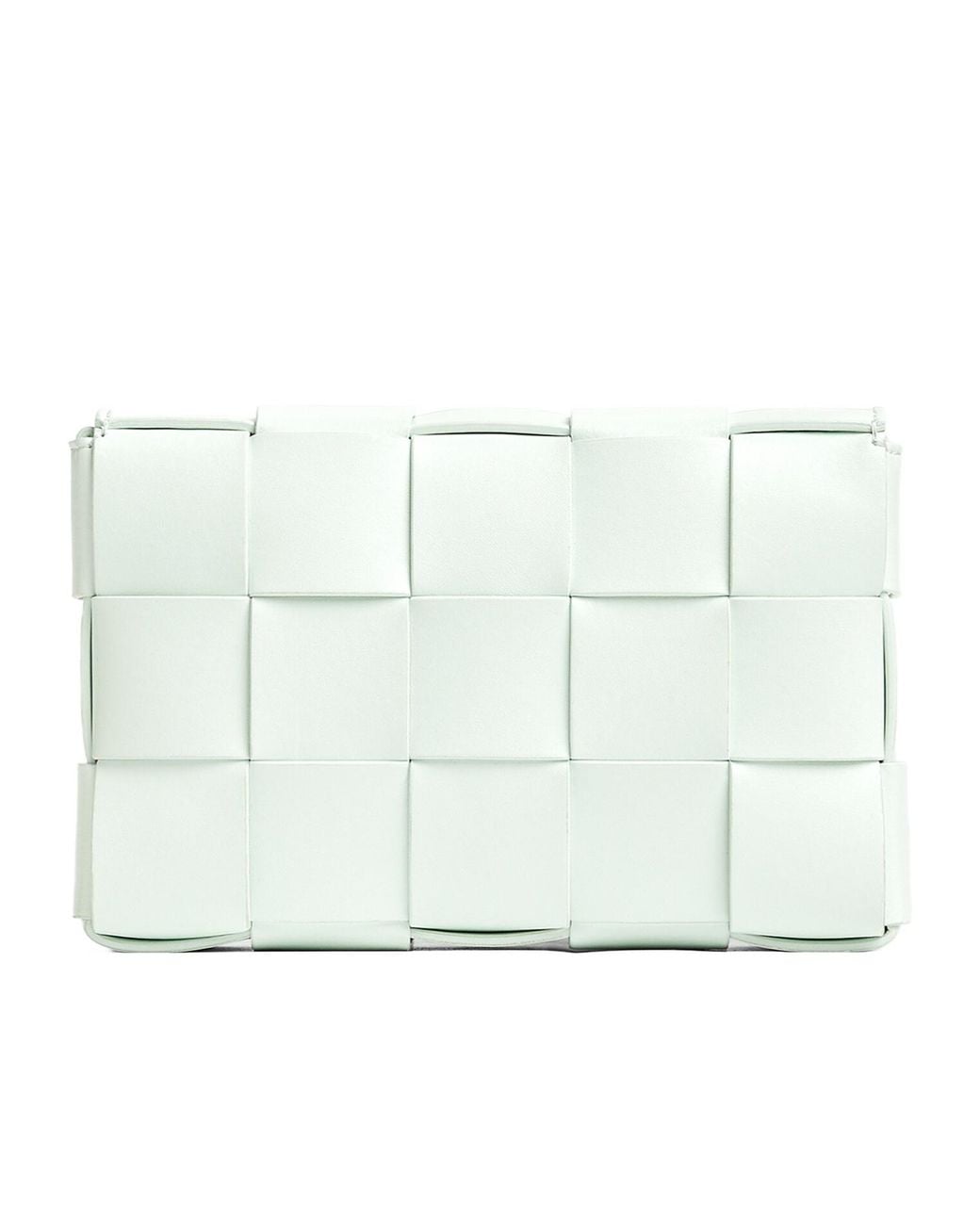 Bottega Veneta White Small Cassette for men