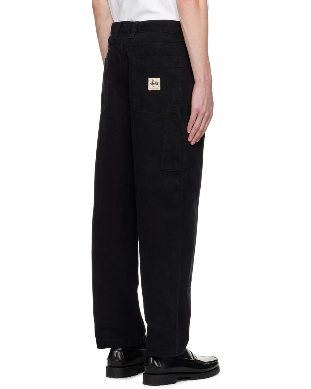 Stussy Black Stüssy Utility Cargo Pants for men