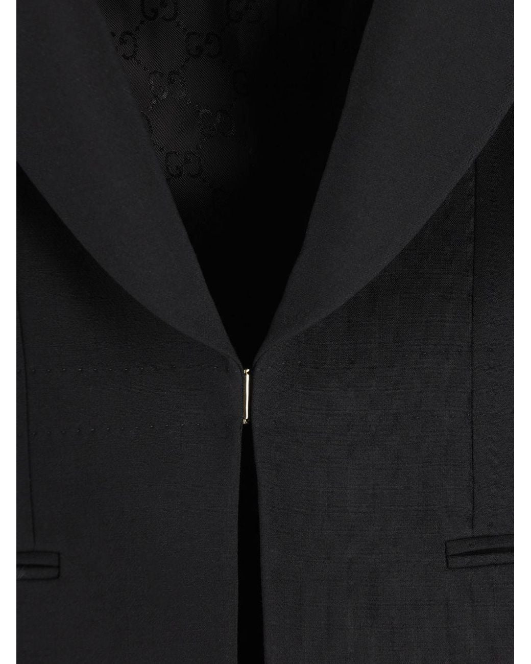 Gucci Black Technical Stretch Jacket