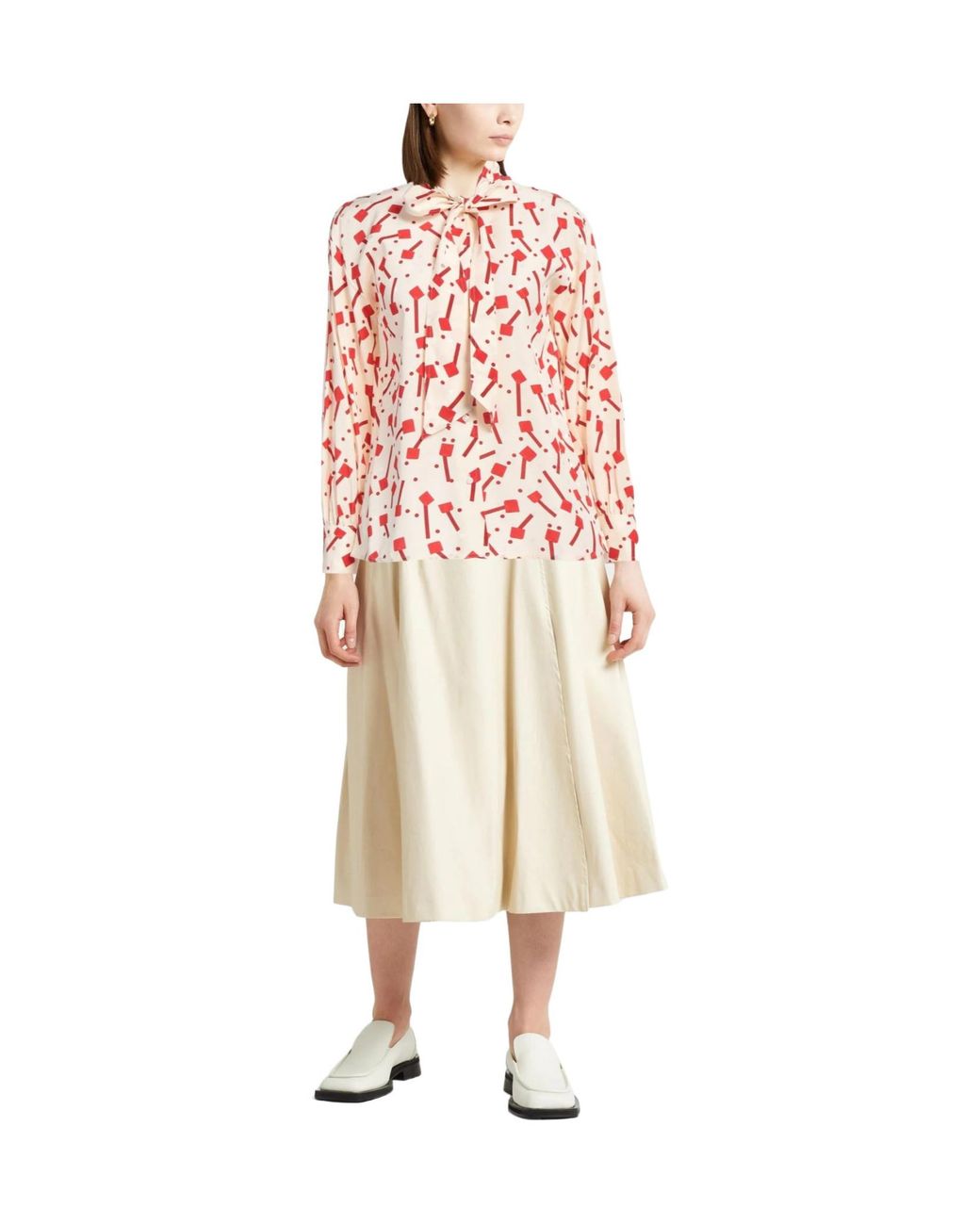 Tory Burch Red Shirt
