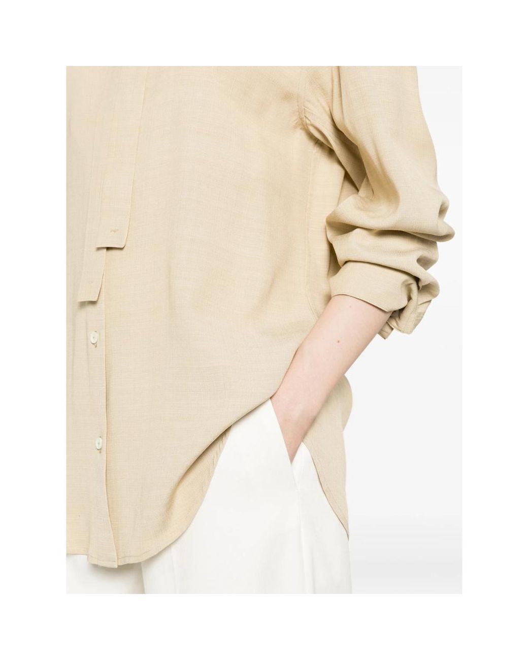 Herno Natural Long-Sleeved Shirt