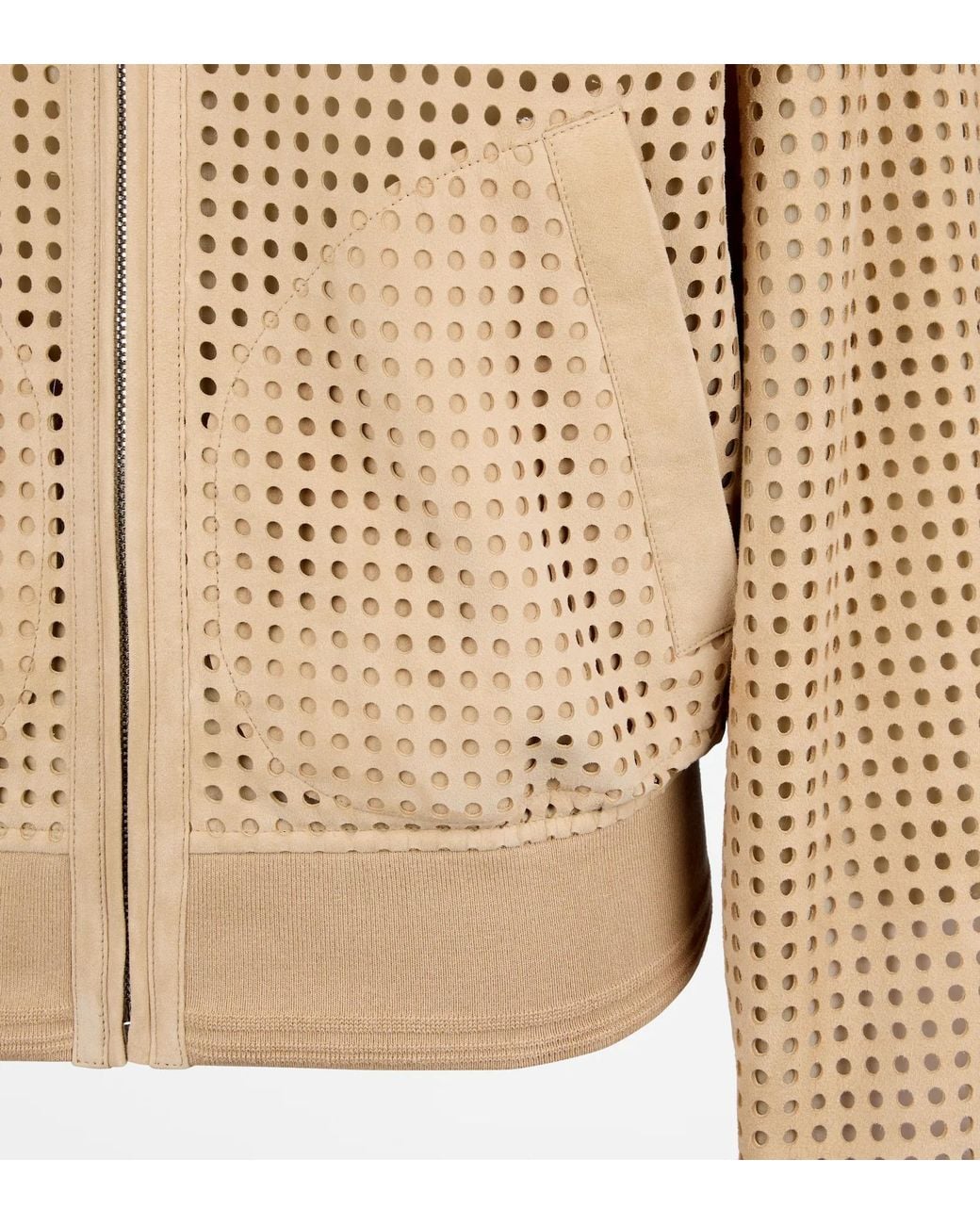 Tod's Natural Bomber Jacket