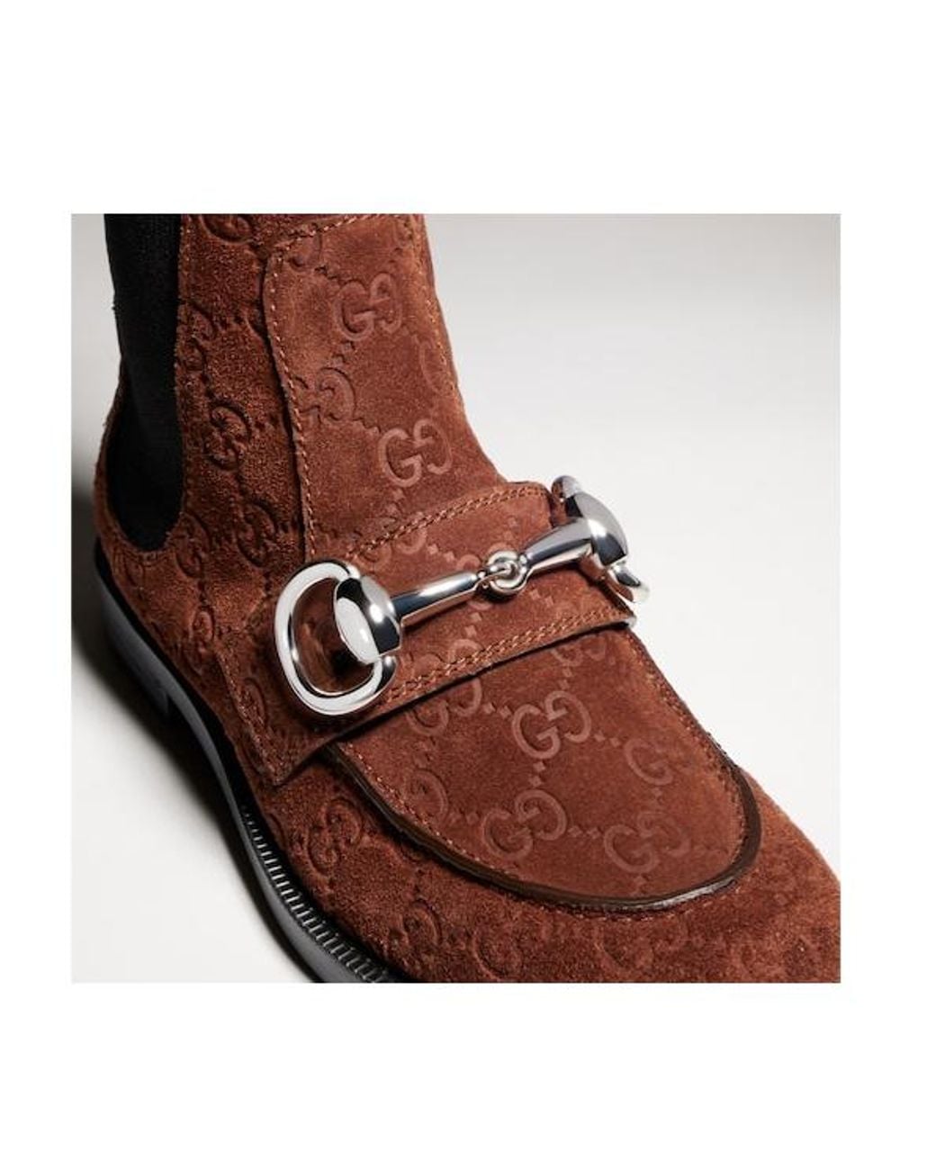 Gucci Brown Boulevard Bootie