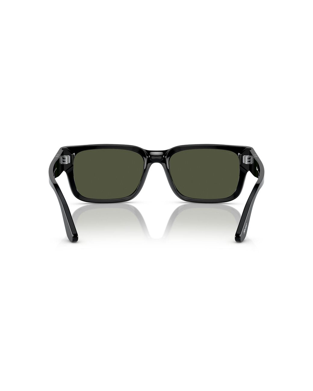 Persol Black Rectangular Frame Sunglasses for men