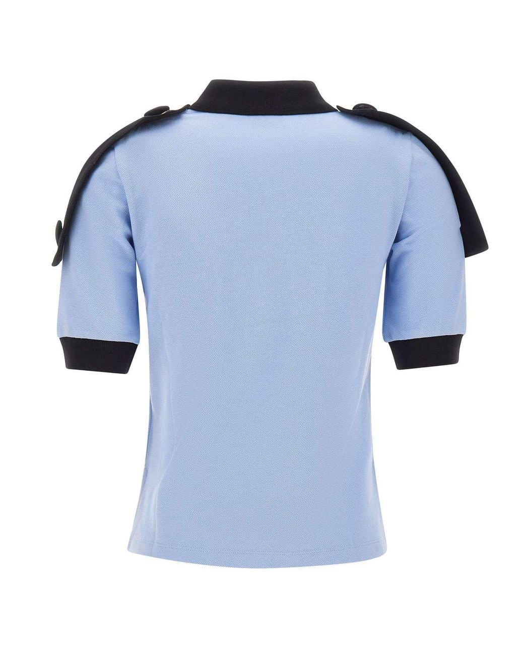 VAQUERA Blue Short-Sleeved Polo Shirt