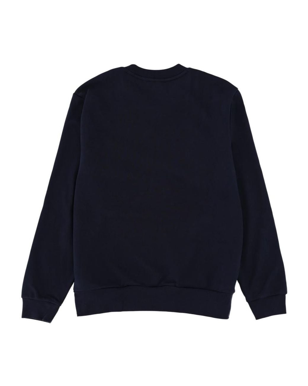 Lacoste Blue Fleece Crewneck Sweatshirt for men