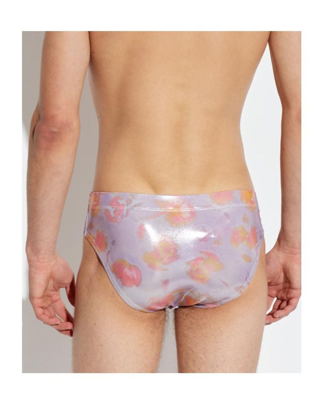 DIESEL Purple Alfie Utl Printed Swim Briefs for men
