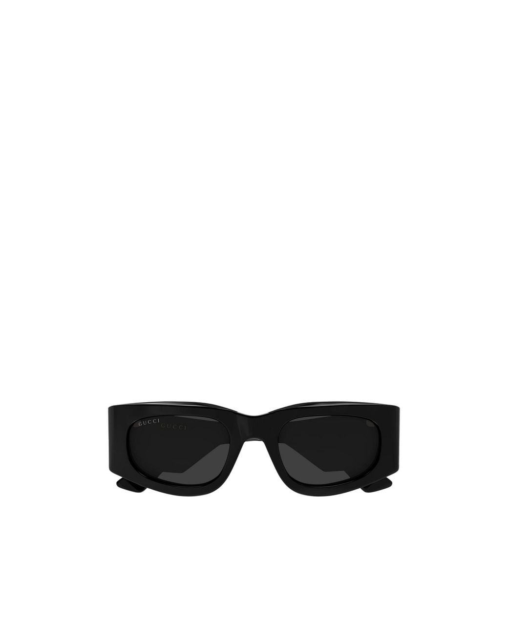 Gucci Black Eyewear Rectangular Frame Sunglasses