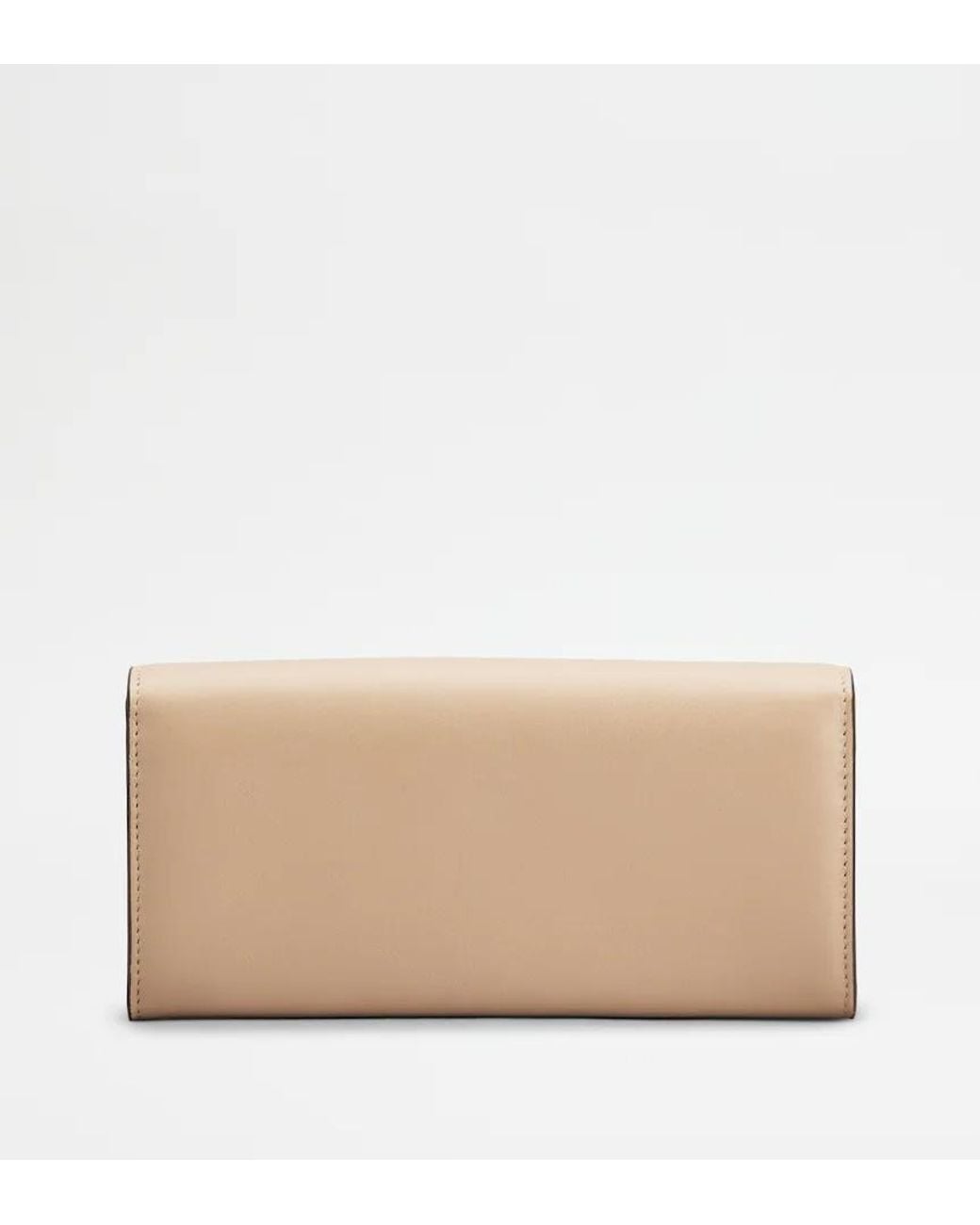 Tod's Natural Snap Wallet