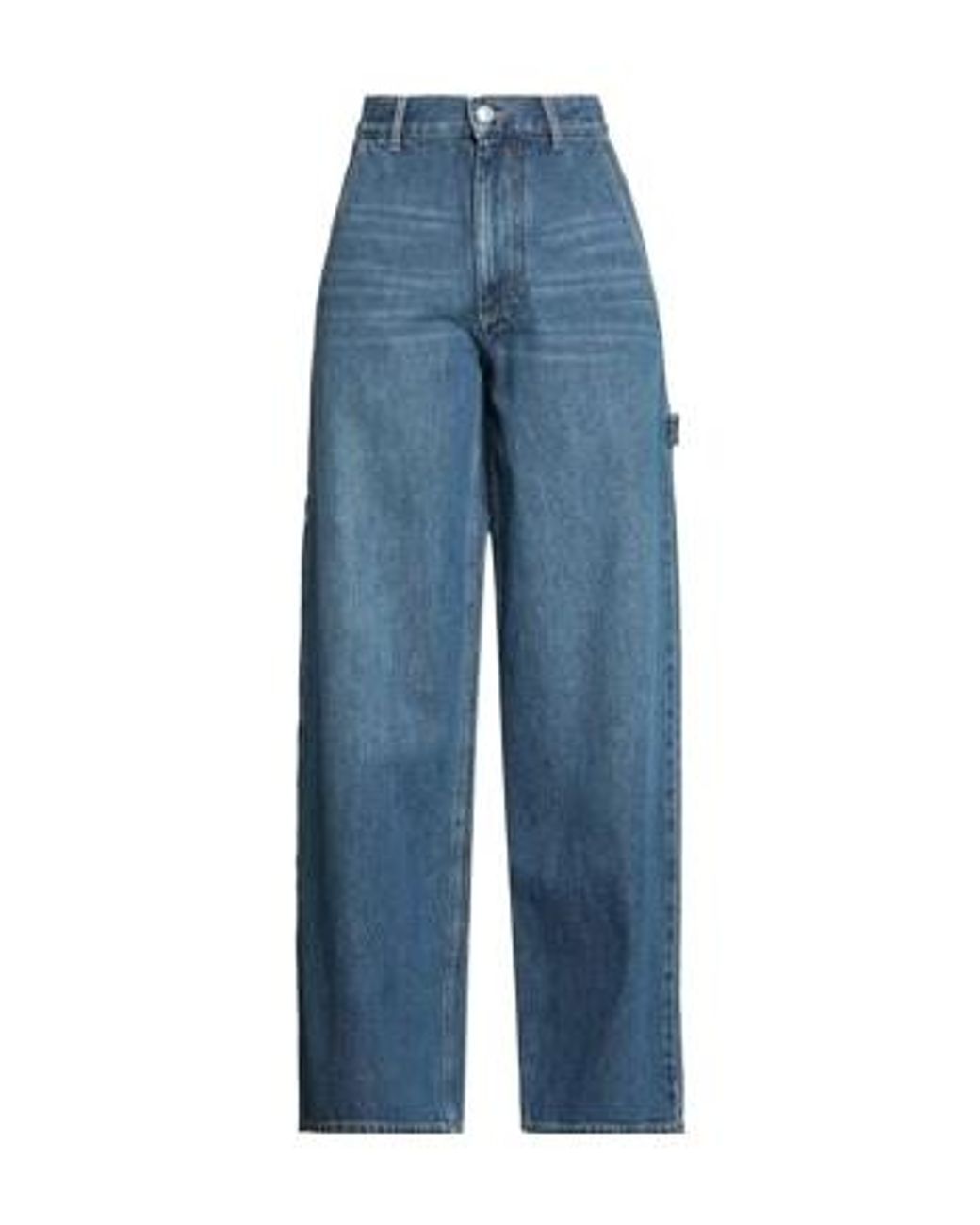 Isabel Marant Blue Plain Colour Jeans