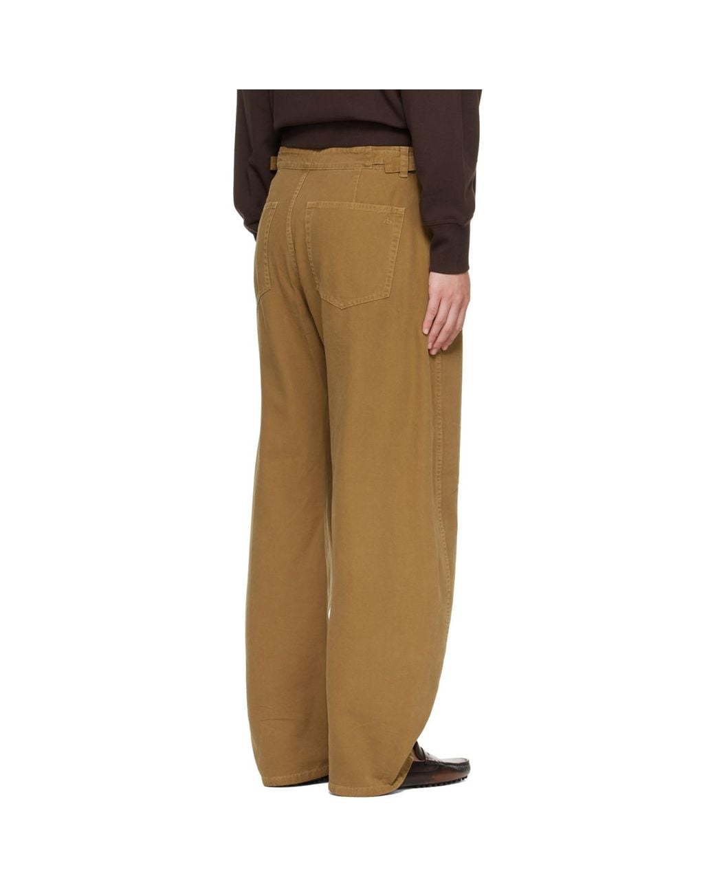 Rag & Bone Metallic Solid-Color Casual Trousers