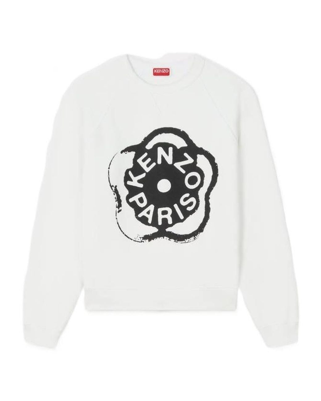 KENZO White Boke Flower 2.0 Sweatshirt