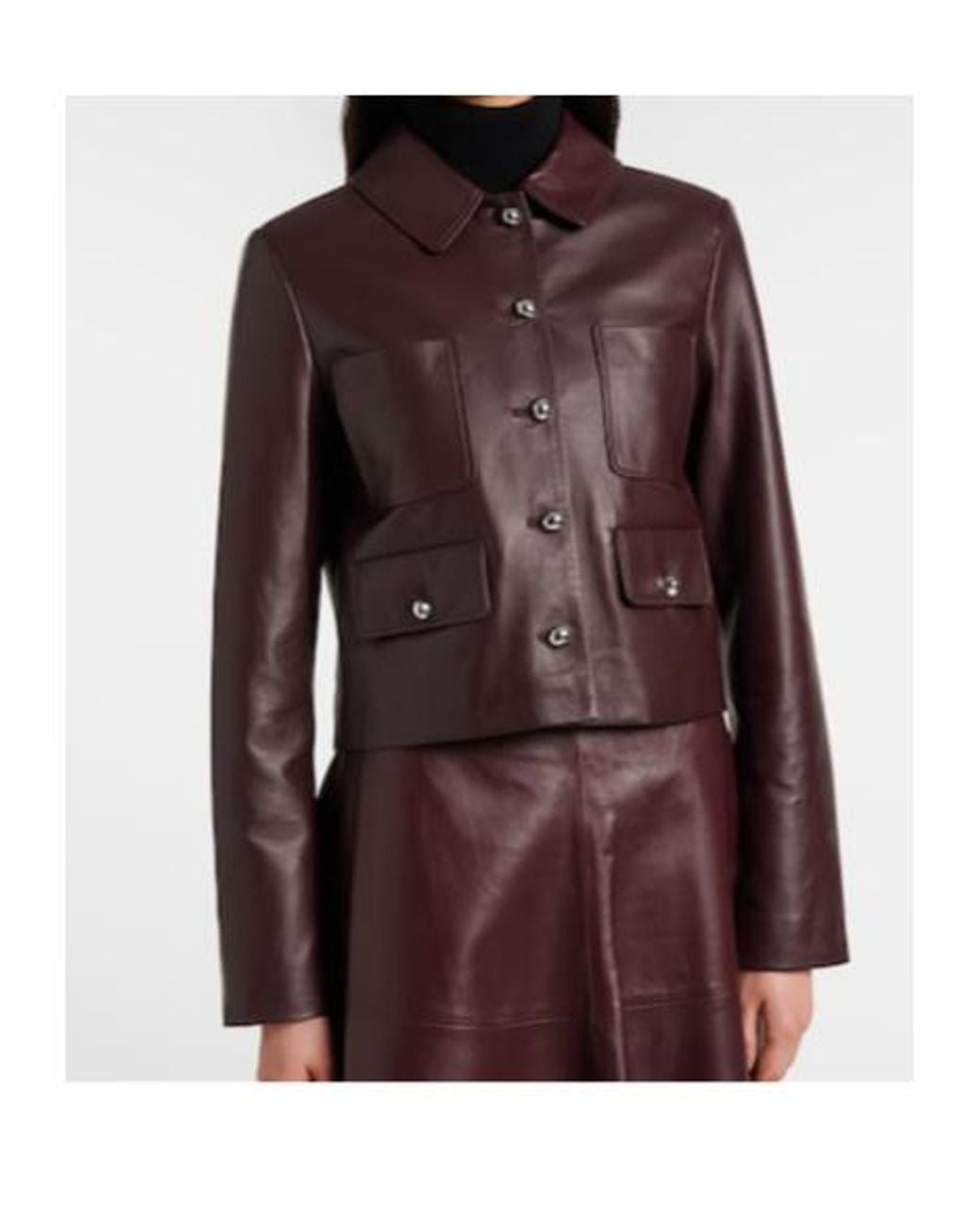 Altuzarra Brown Leather Jacket