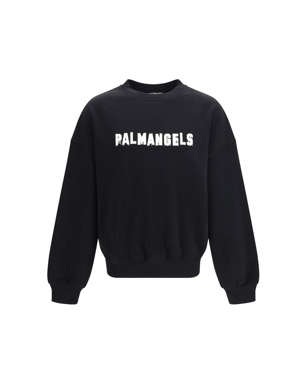 Palm Angels Black Long-Sleeve Sweatshirt for men