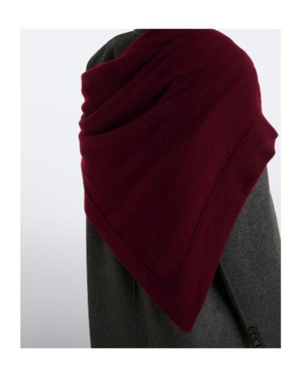 Lisa Yang Red Frieda Cashmere Scarf