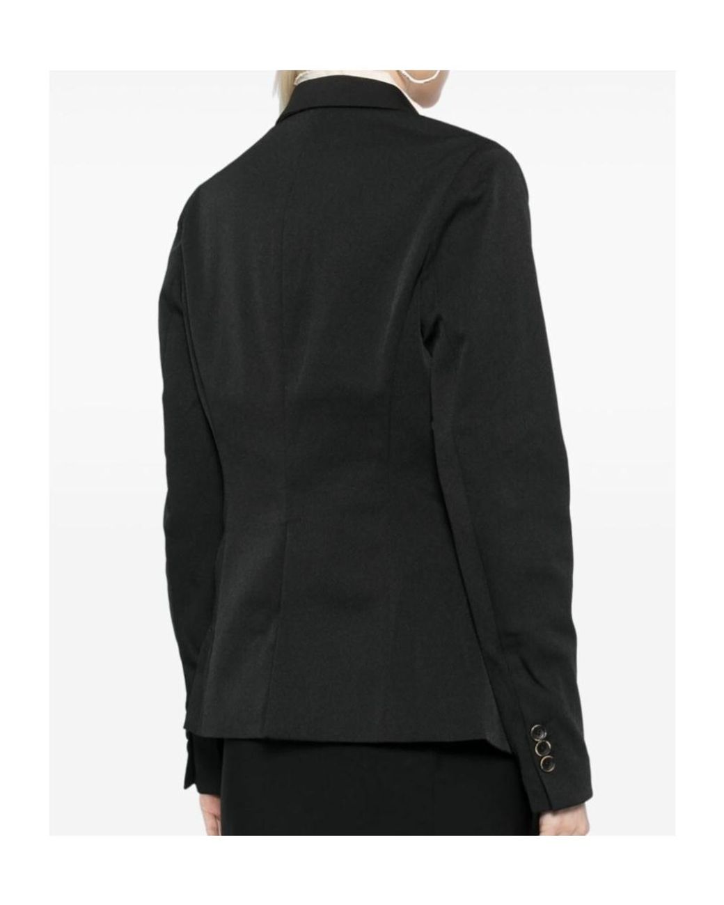 Uma Wang Blue Long-Sleeved Casual Jacket