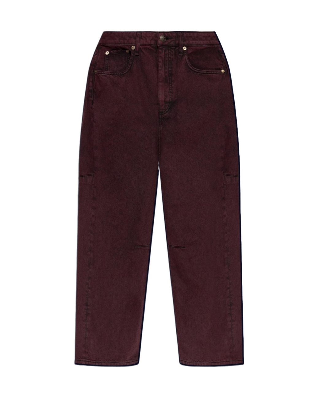 Rag & Bone Purple Wide Leg Jeans