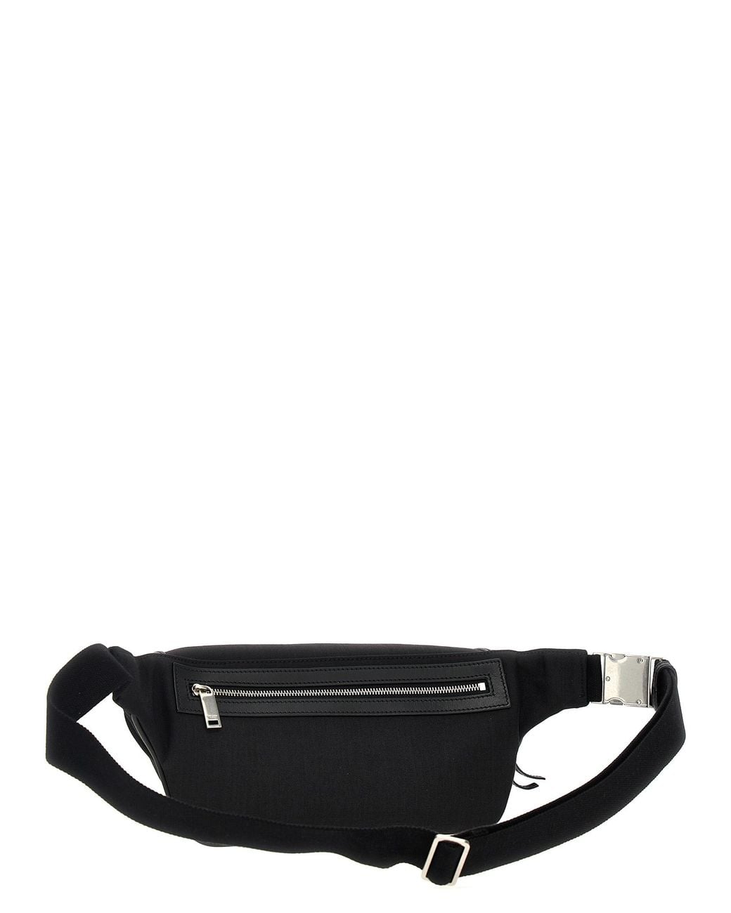 Saint Laurent Black Classic Zip-Up Crossbody Bag for men
