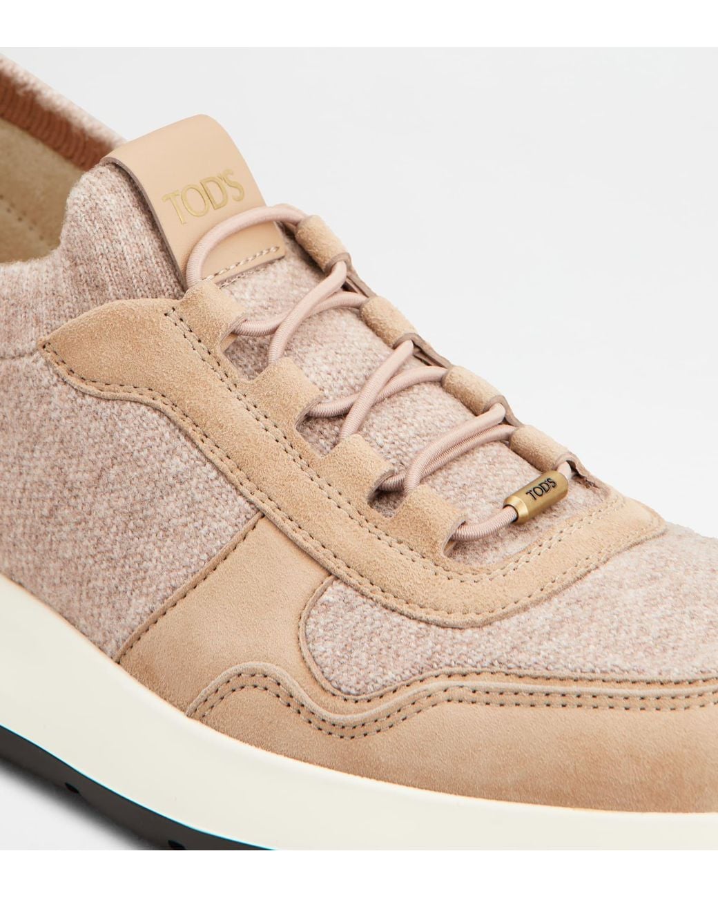 Tod's Natural Dot Socks Sneakers