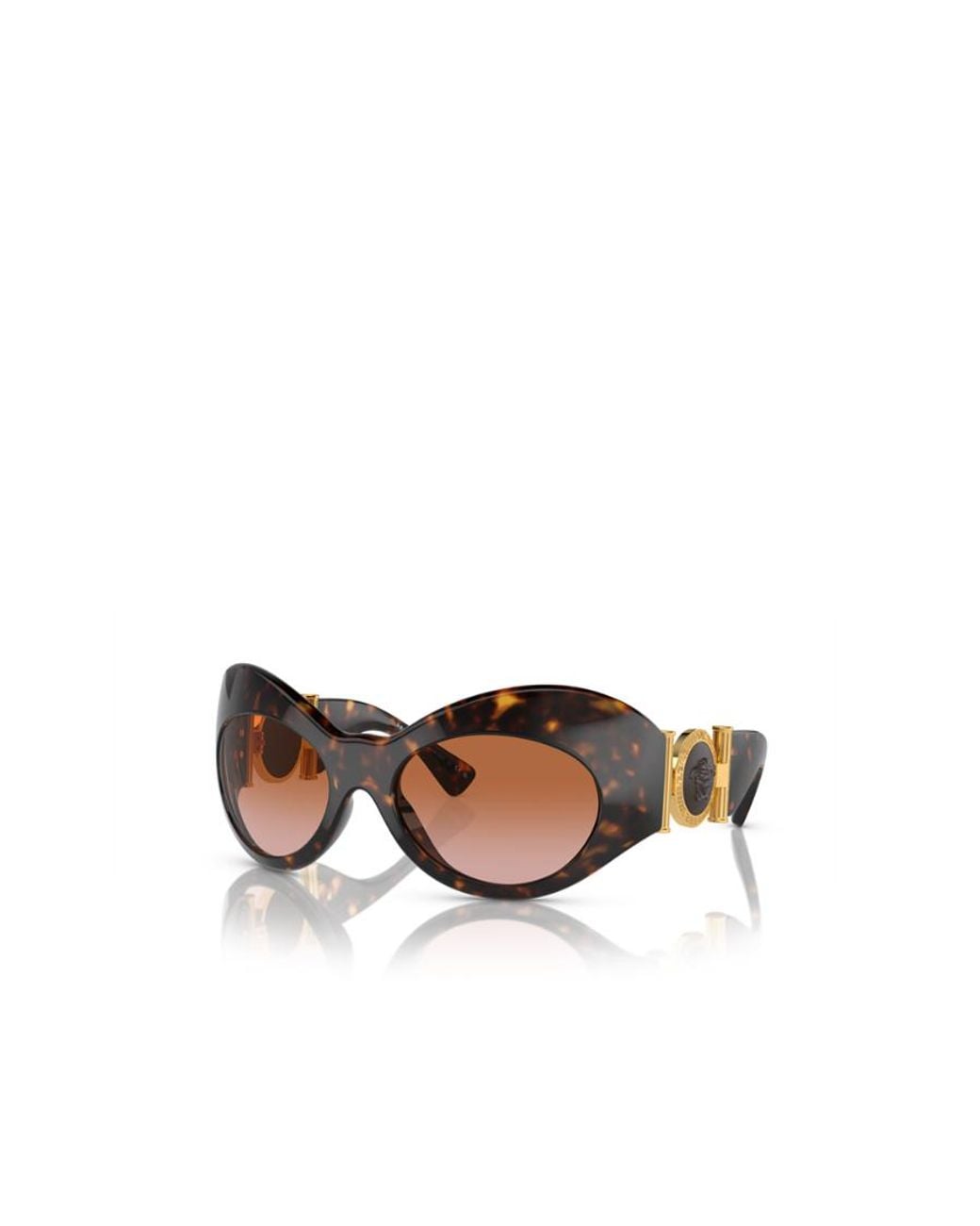 Versace Multicolor Eyewear Irregular Frame Sunglasses