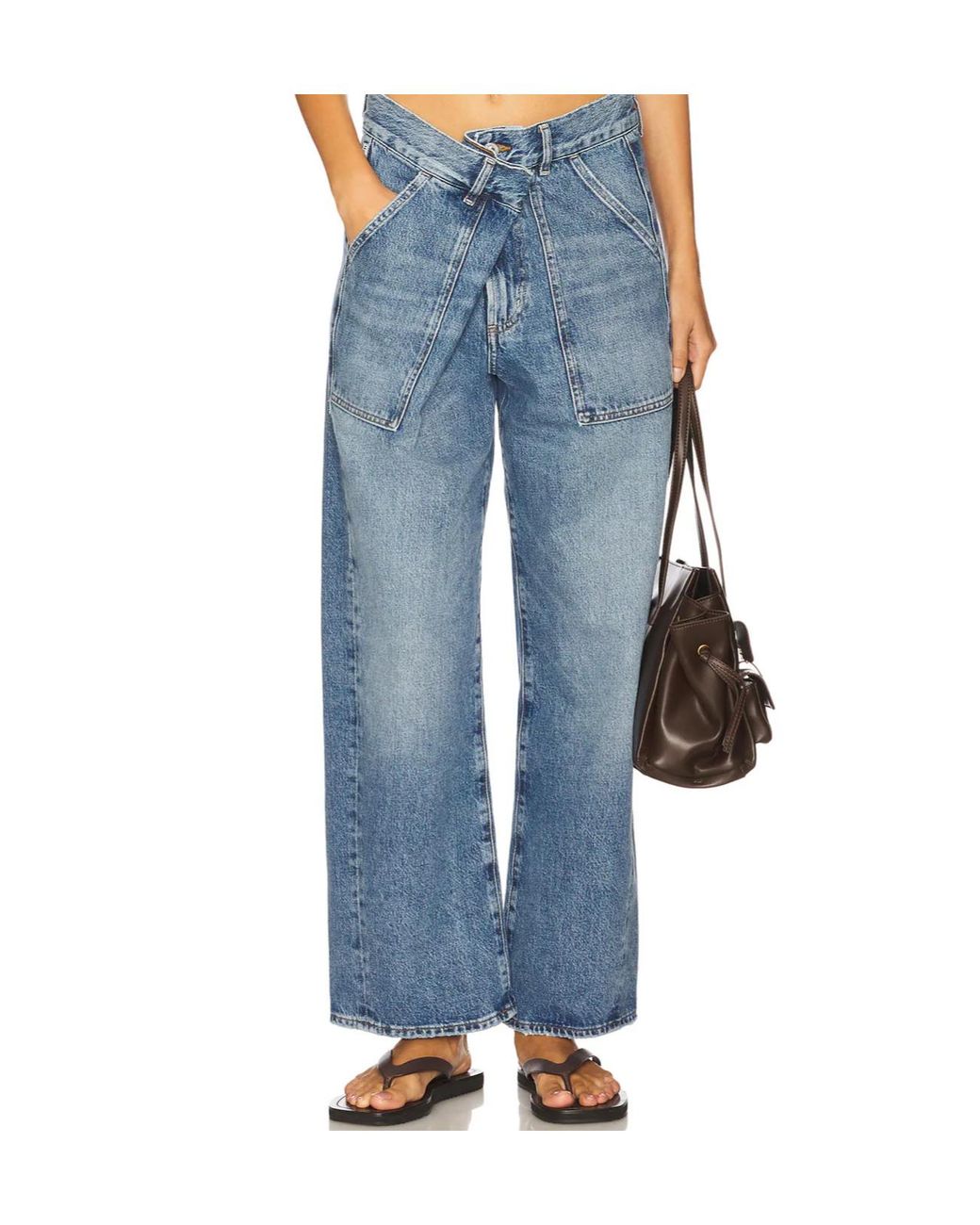 Citizens of Humanity Blue Jeans With Belt Loops