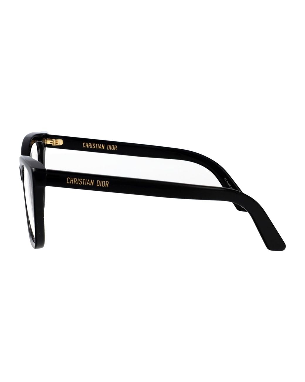 Dior White Eyewear Cat-Eye Frame Glasses