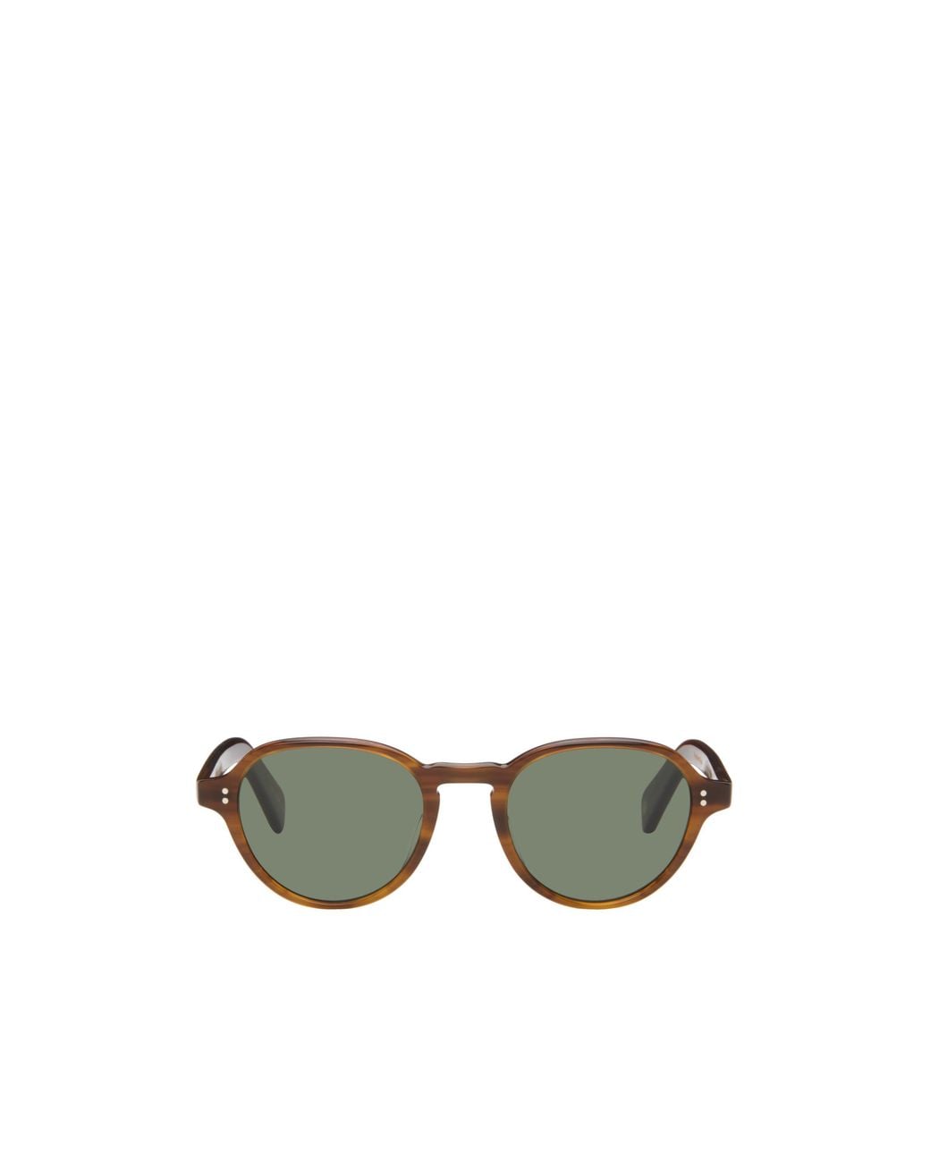 Garrett Leight Green Casillas Sunglasses for men