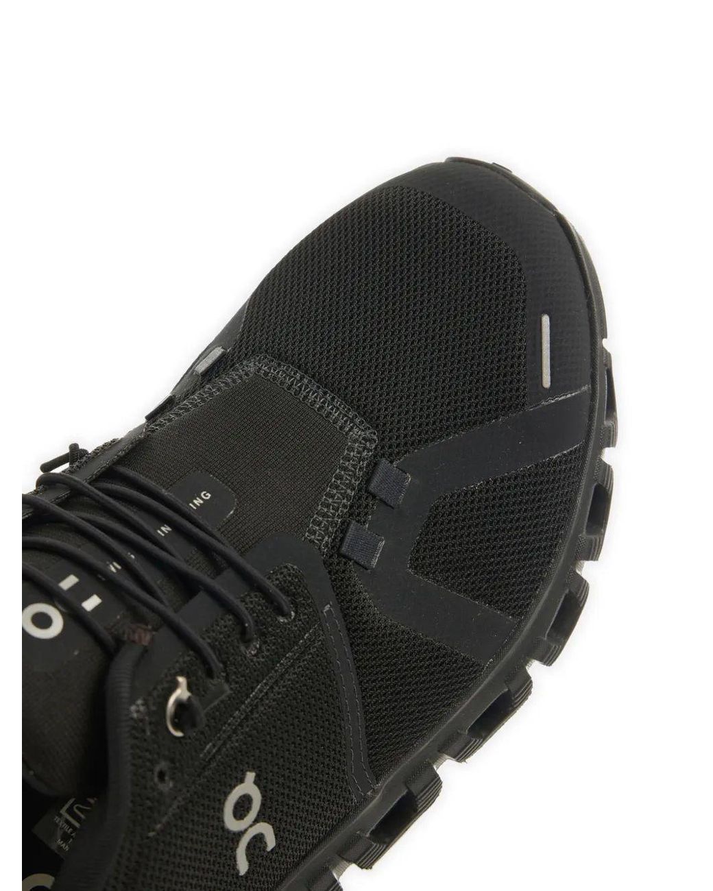 On Shoes Black Cloud Quick-Lace Running Shoes for men