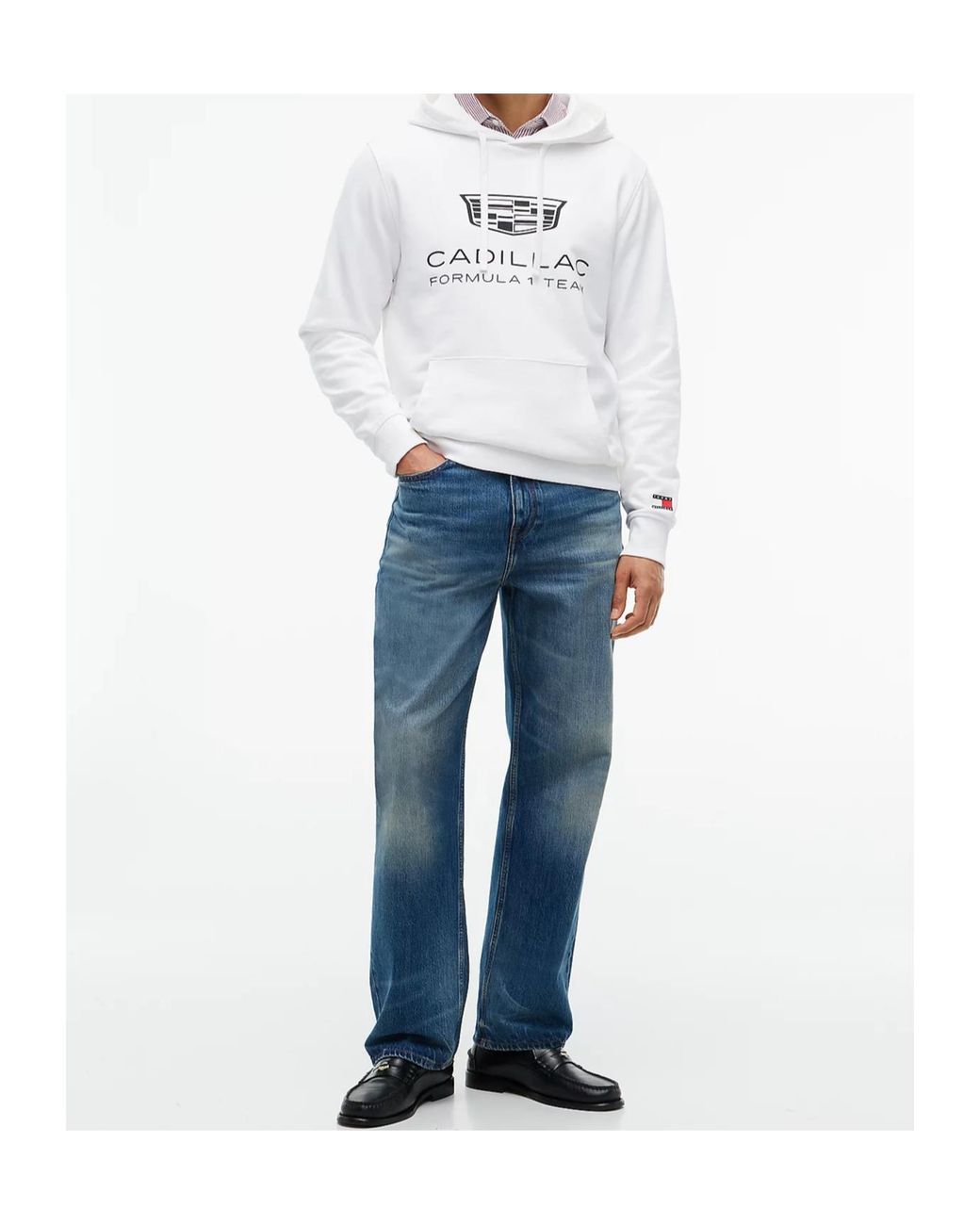 Tommy Hilfiger White Long-Sleeve Sweatshirt for men