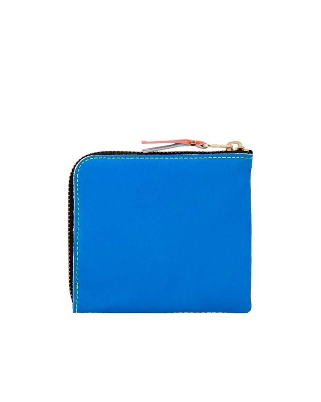 Comme des Garçons Green Zipper Wallet for men
