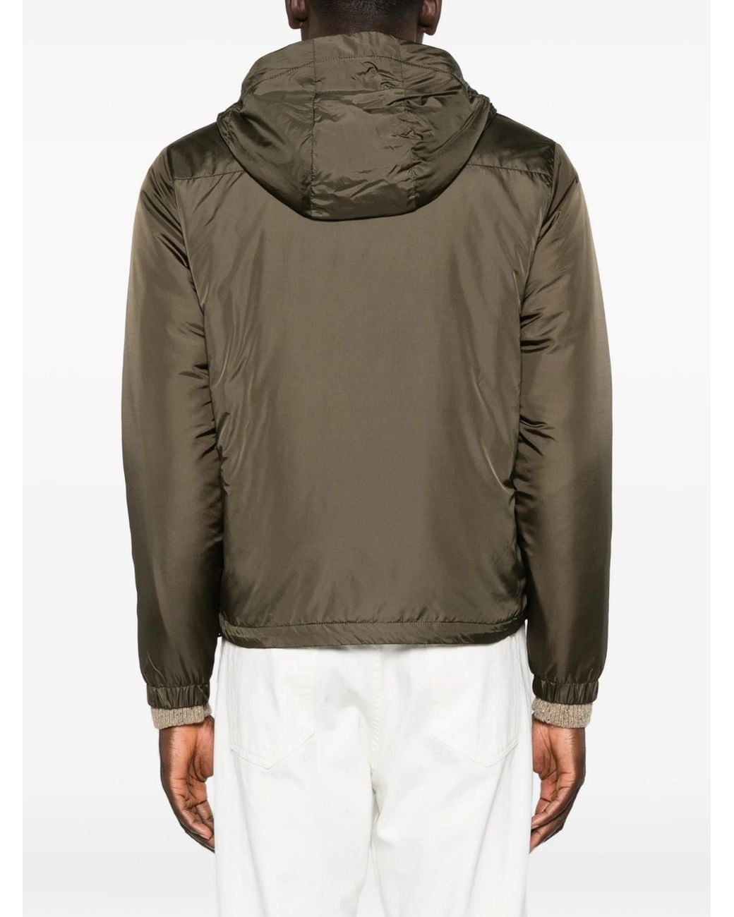 Aspesi Green Rob Hooded Jacket for men