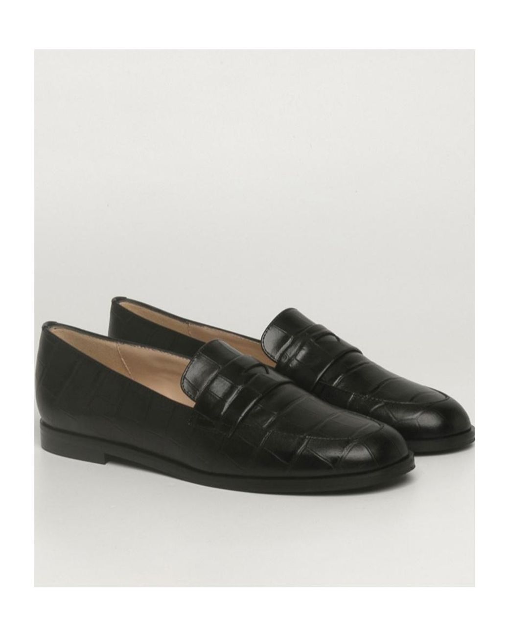 Fabio Rusconi Black Logo Loafers