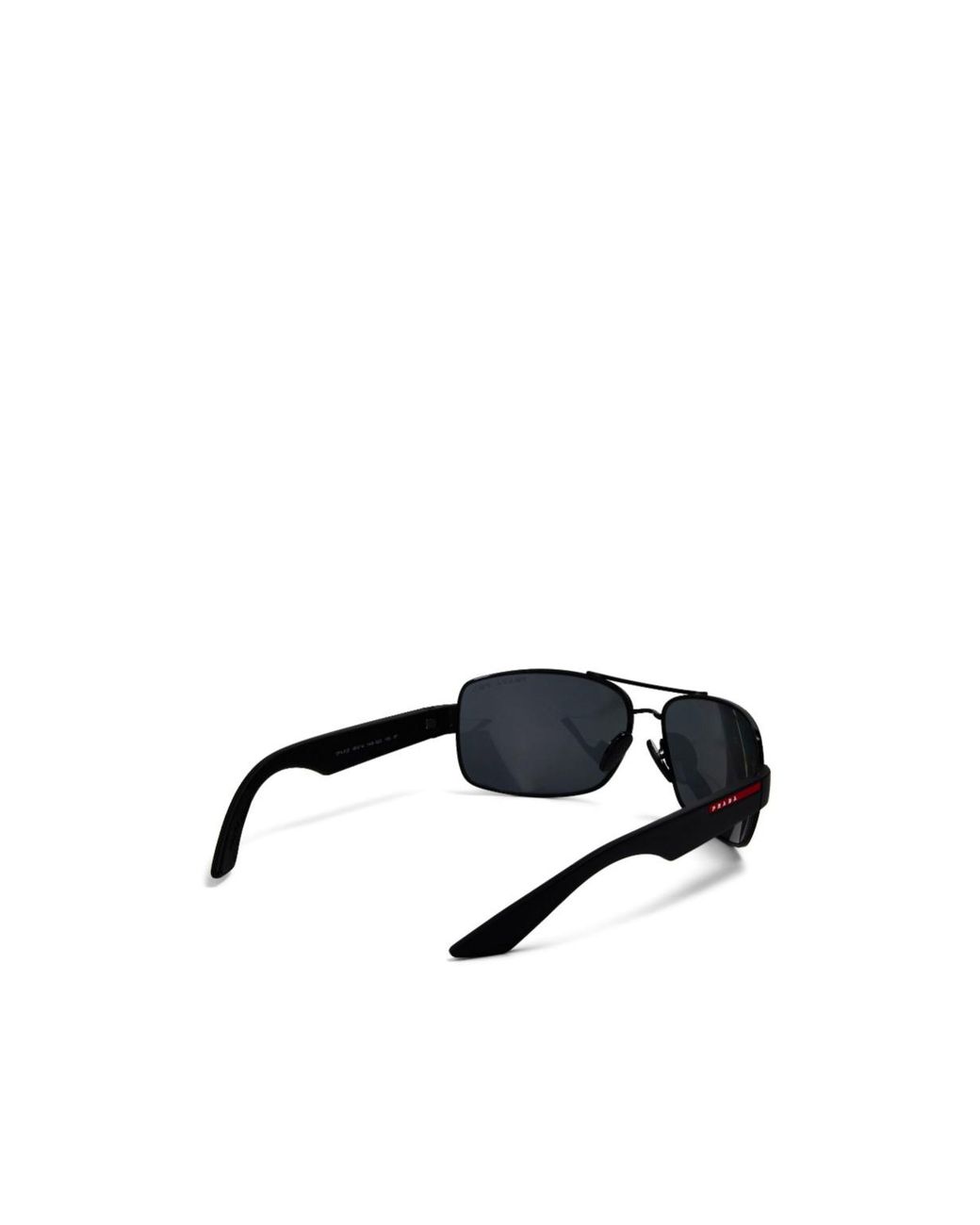 Prada White Wrap Sunglasses for men
