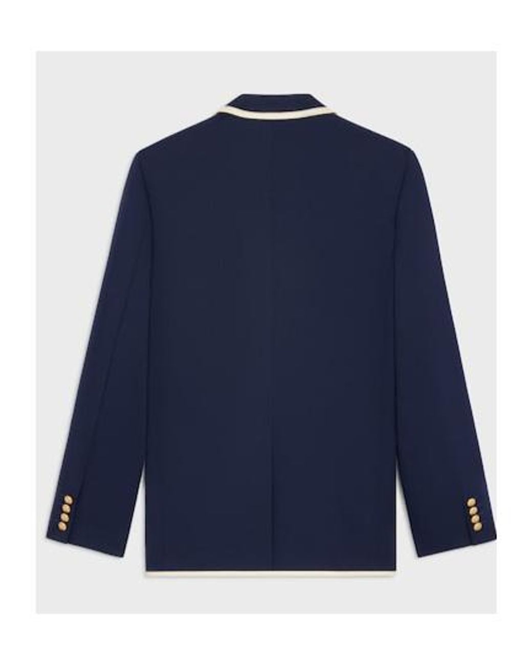 Céline Blue Blason Classic Jacket for men
