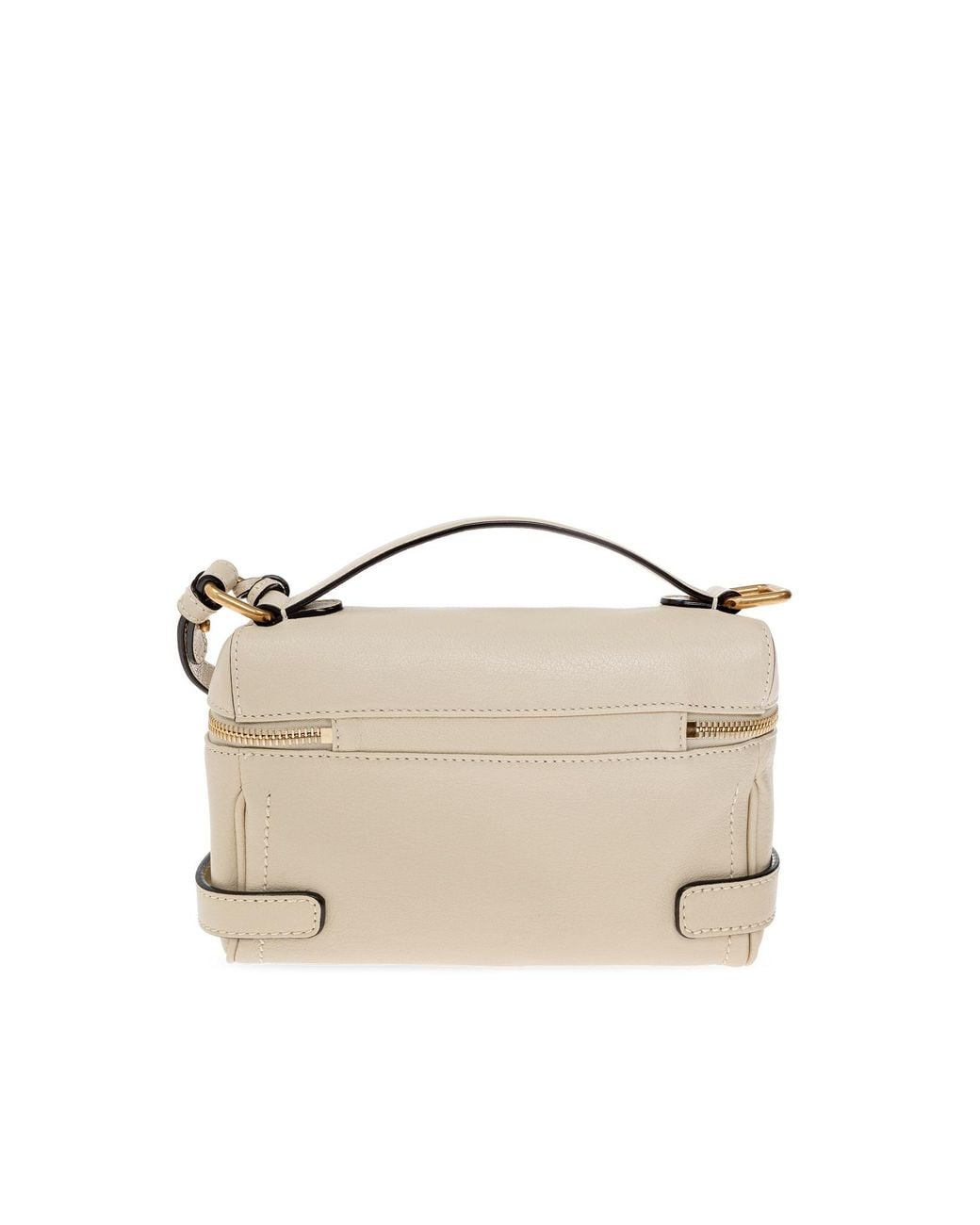 Chloé Natural Chloé Paddington Mini Shoulder Bag