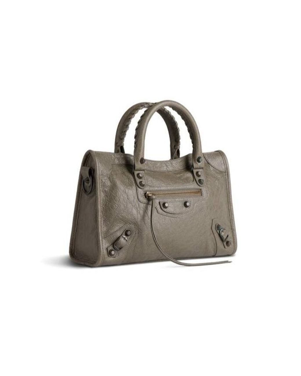 Balenciaga Brown Le City Small Shoulder Bag