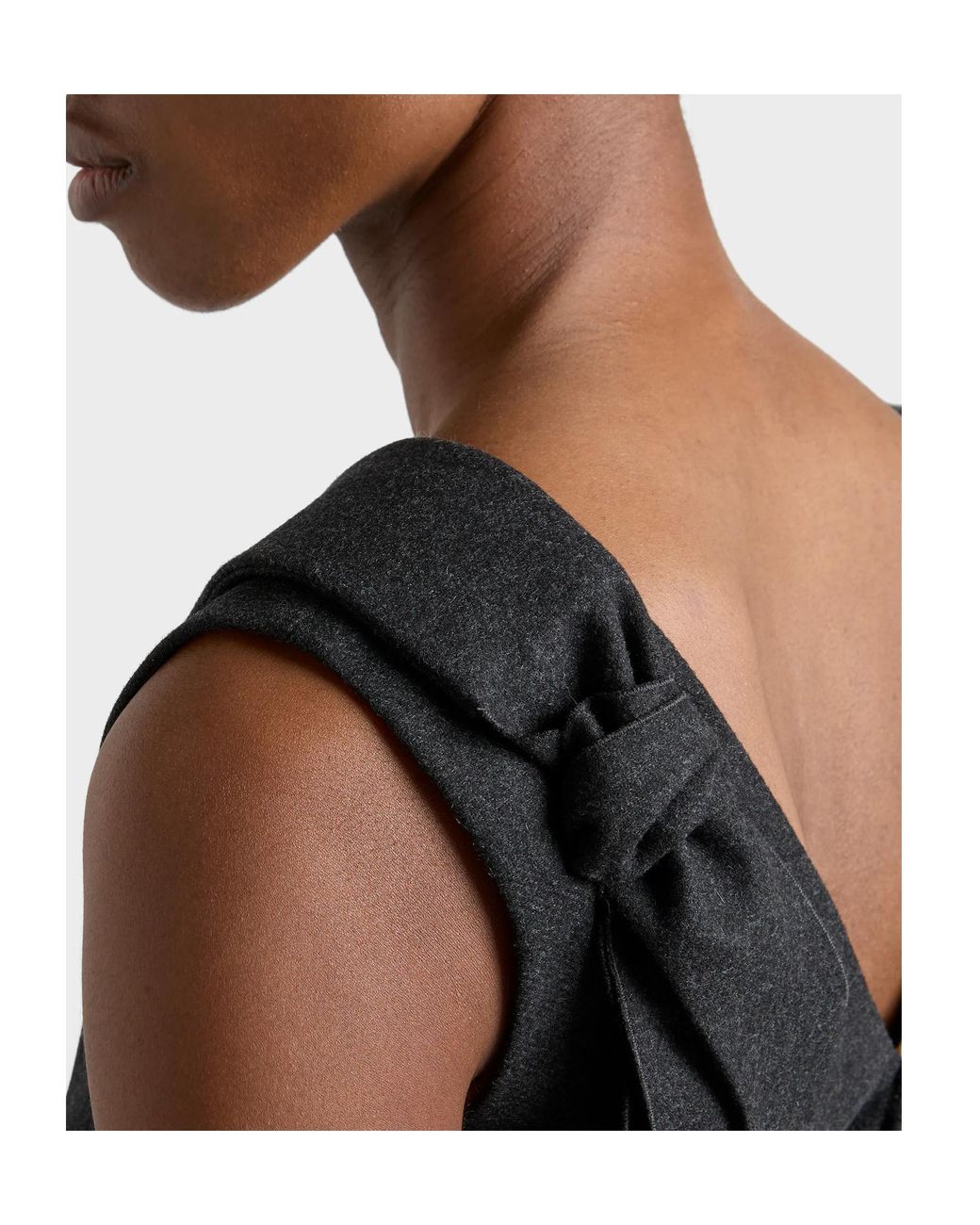 Prada Black Re-Wool Dress