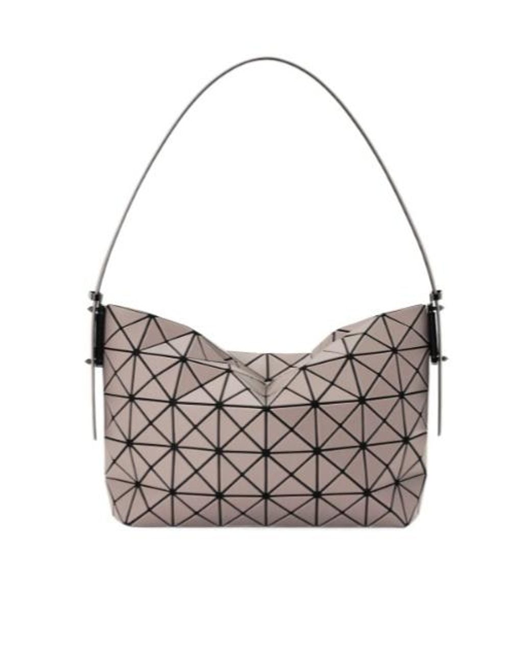 Issey Miyake Gray Musette Shoulder Bag